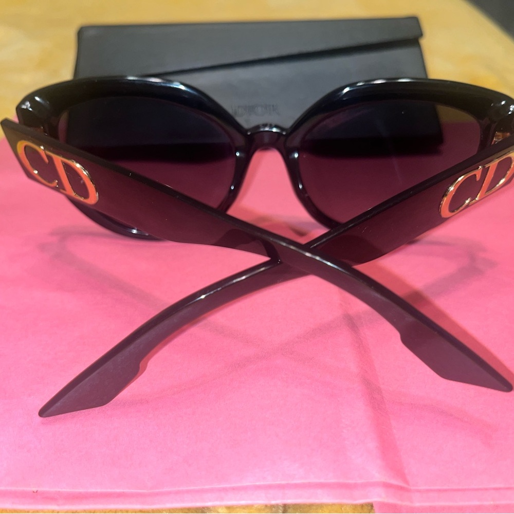 Dior Black and Gold Sunglasses